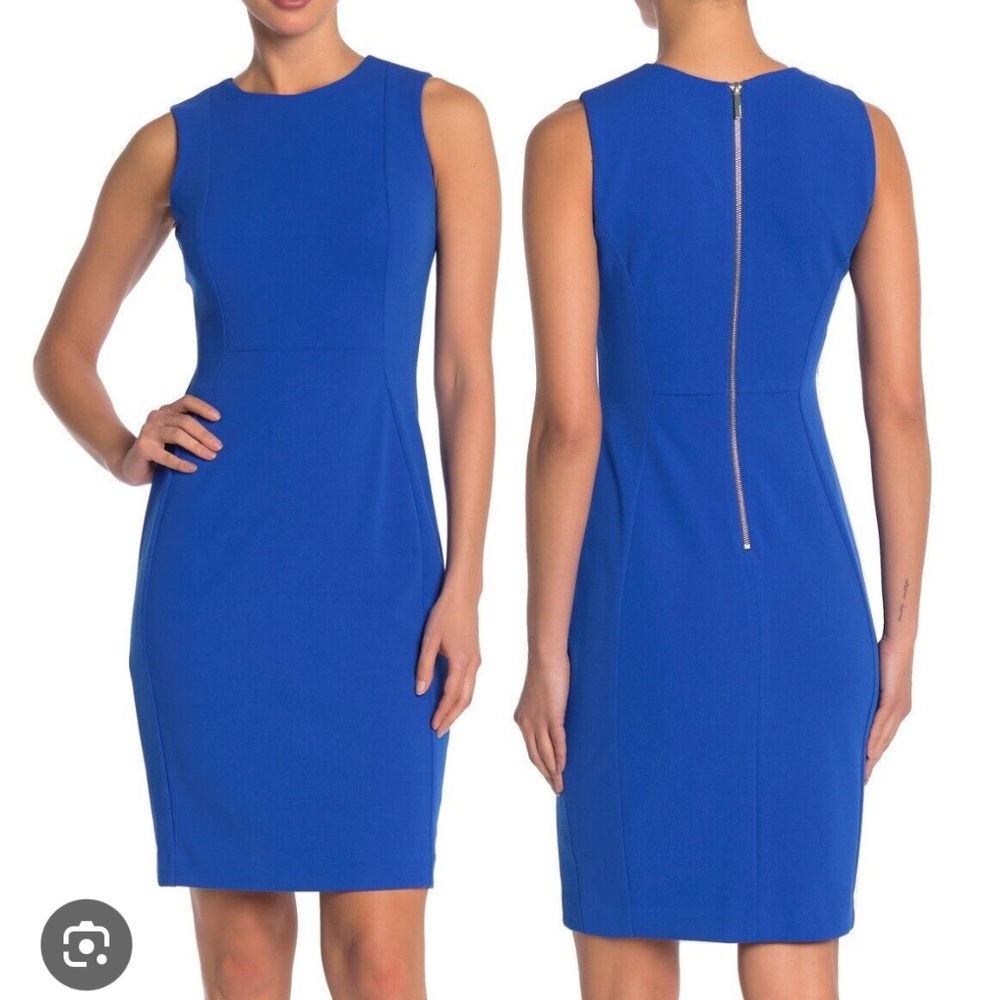 Blue dress